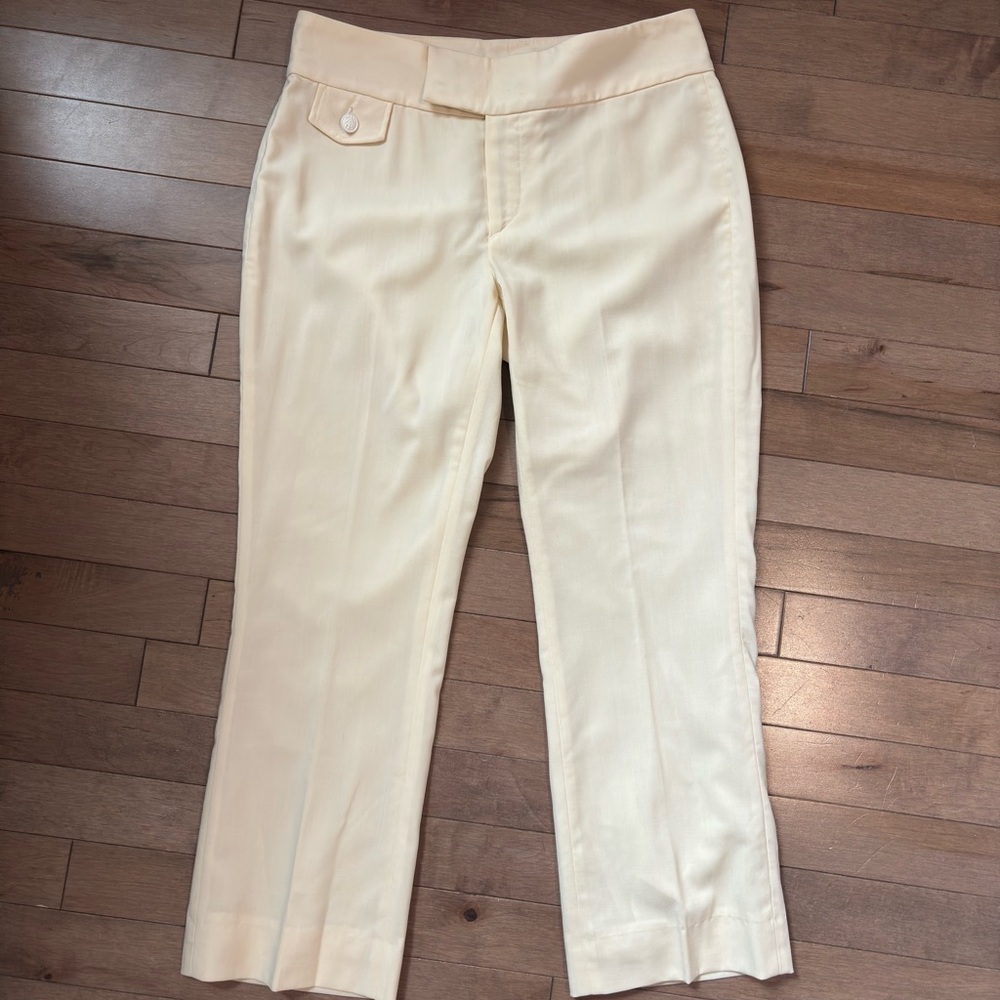 Rag & Bone Cream Capris Wool size 2